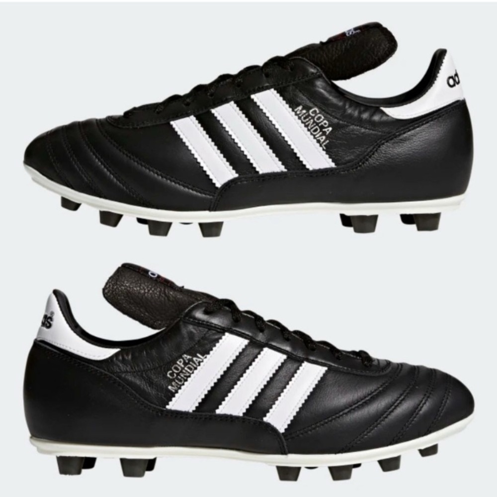 Adidas Copa Mundial Black and White Soccer Cleats